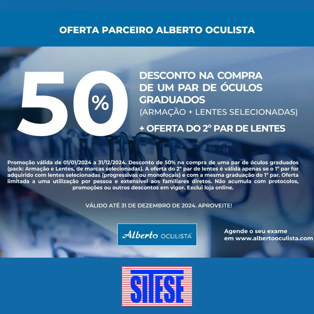 ALBERTO OCULISTA – PROTOCOLO DE DESCONTOS