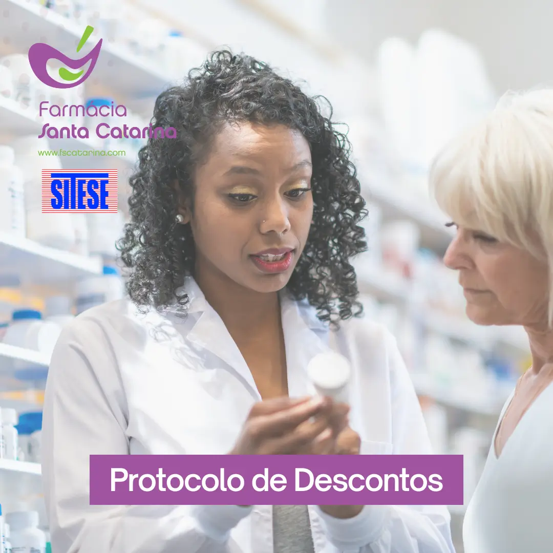 PROTOCOLO DE DESCONTOS – FARMÁCIA SANTA CATARINA
